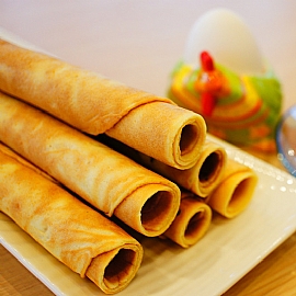 手工蛋捲做法-原味蛋捲